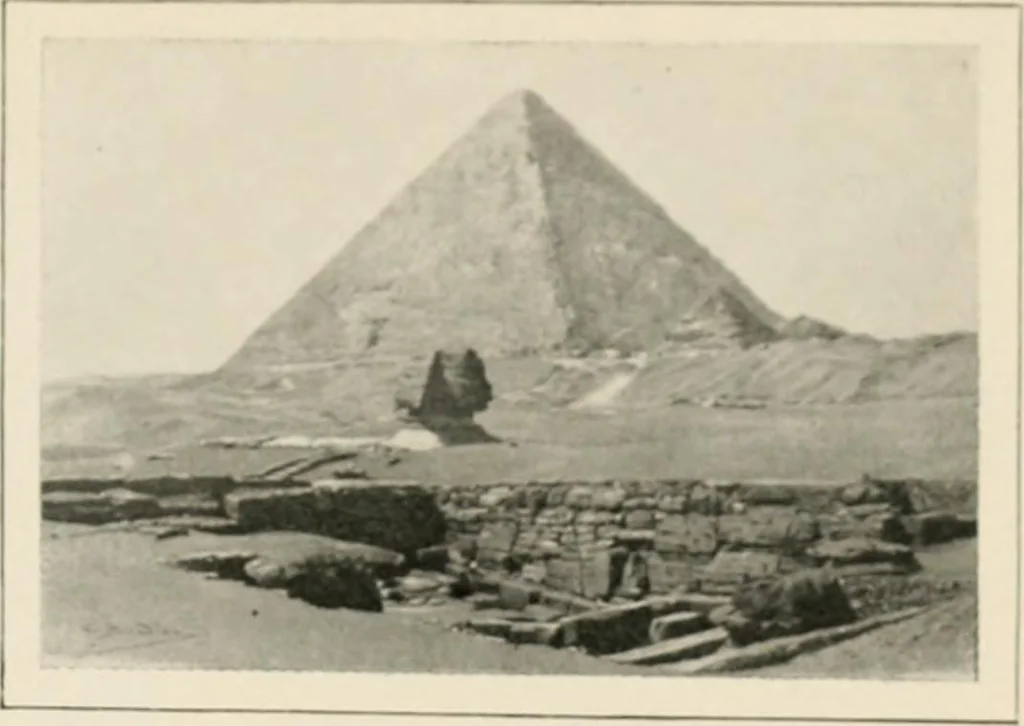 An illustration from Égypte, 1912, leaf 60