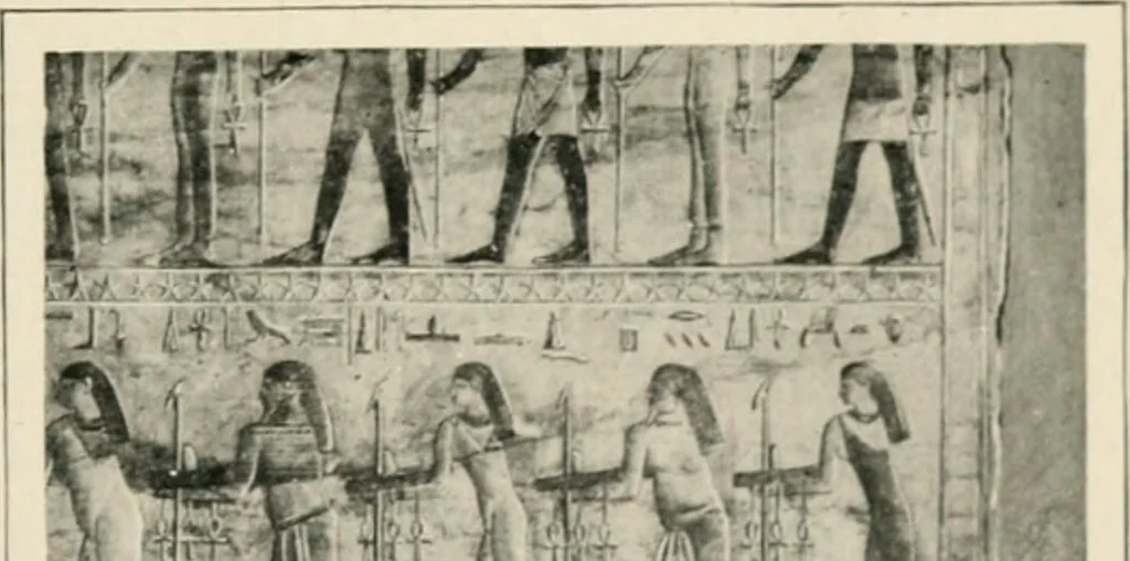 An illustration from Égypte, 1912, leaf 74