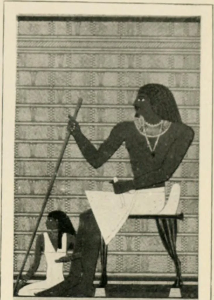 An illustration from Égypte, 1912, leaf 82