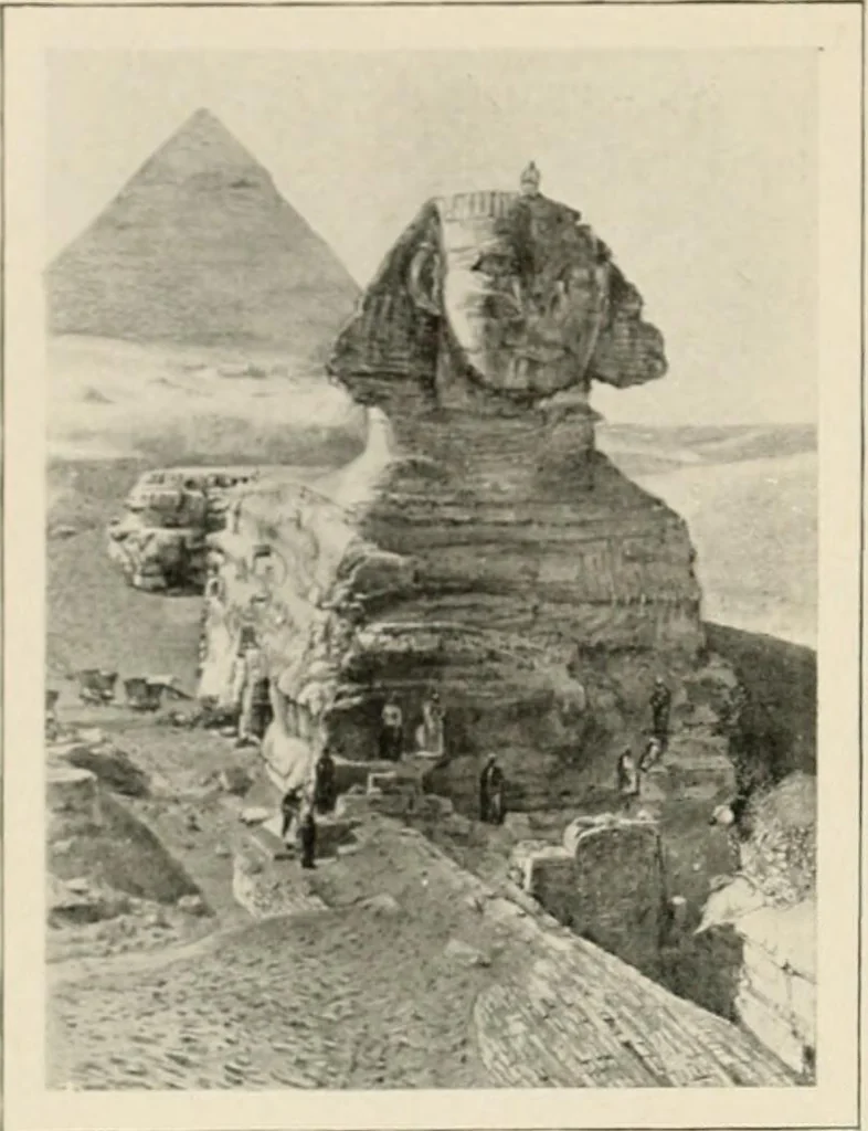 An illustration from Égypte, 1912, leaf 95