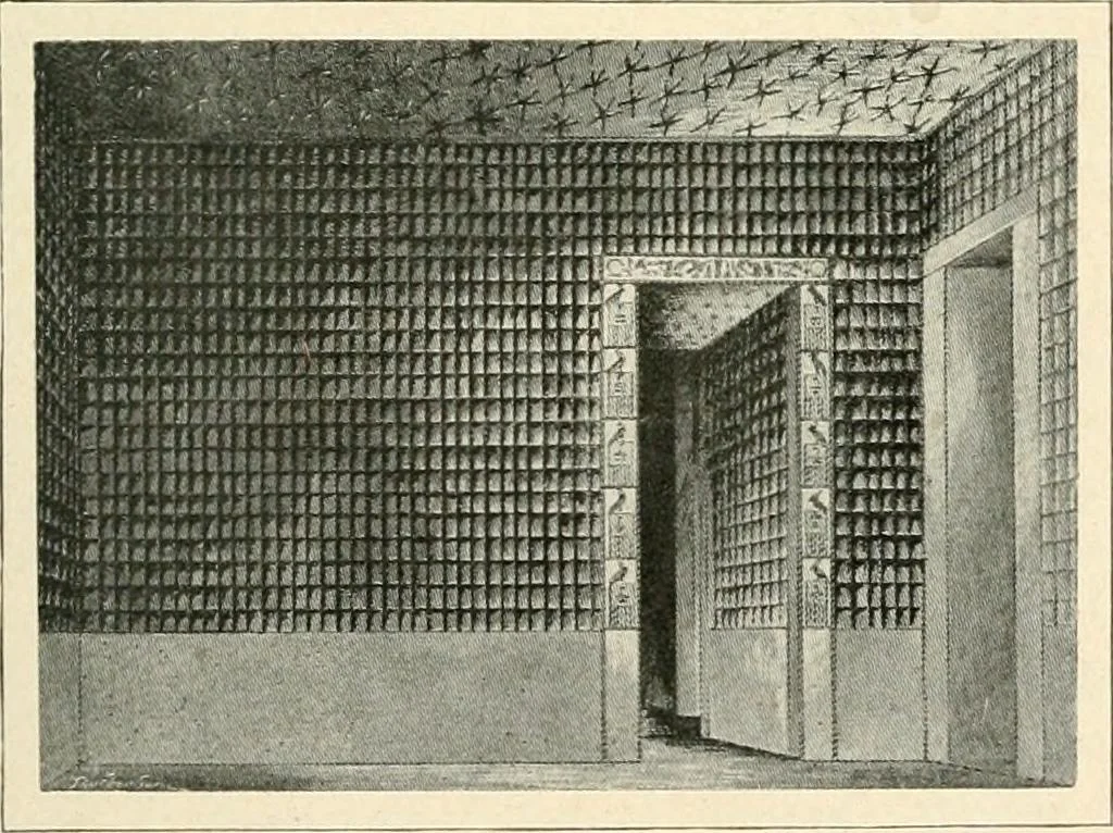 An illustration from Égypte, 1911, leaf 111
