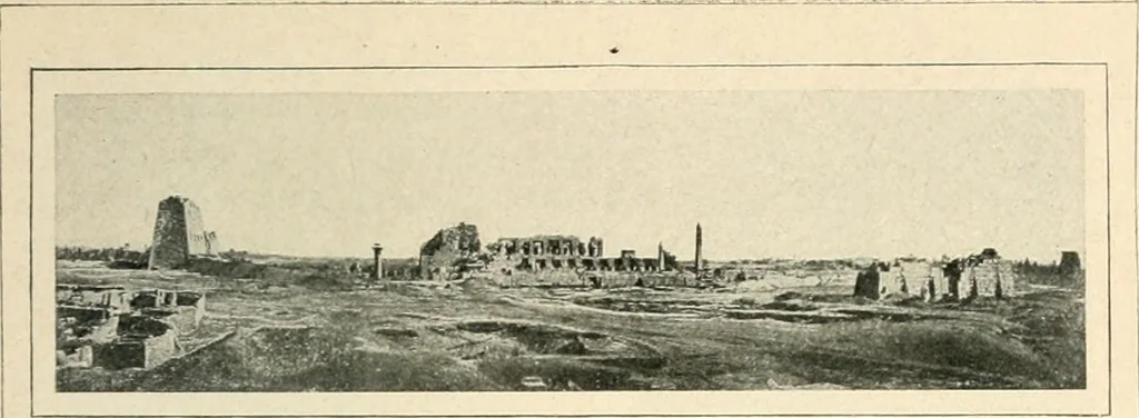 An illustration from Égypte, 1911, leaf 115