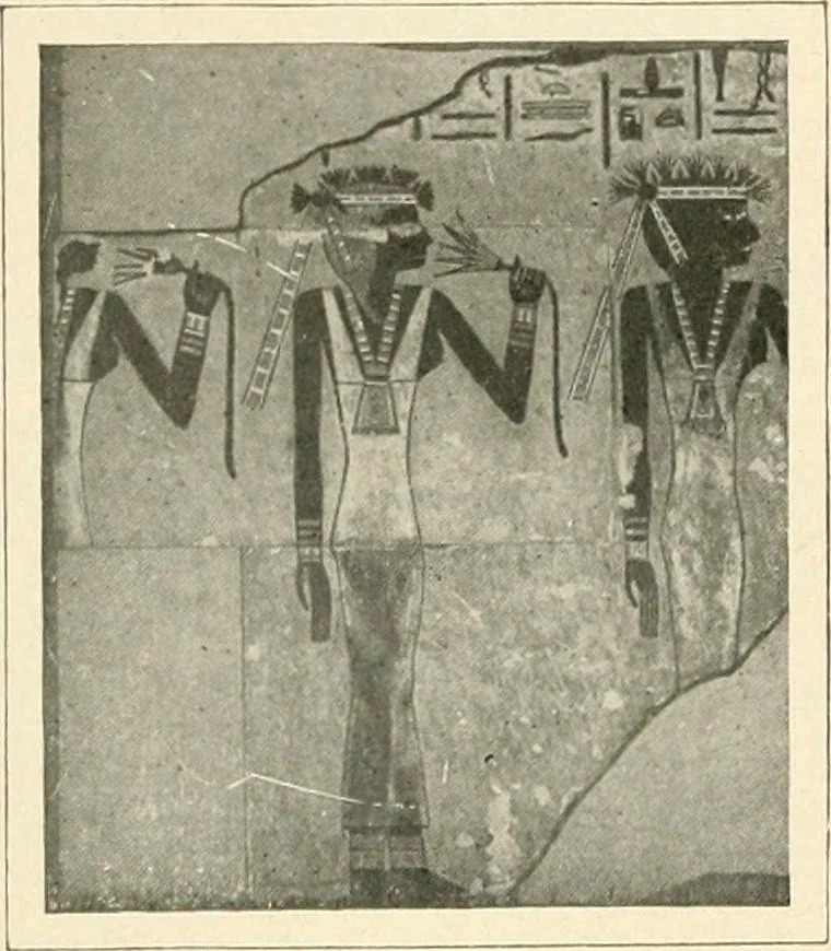 An illustration from Égypte, 1911, leaf 123