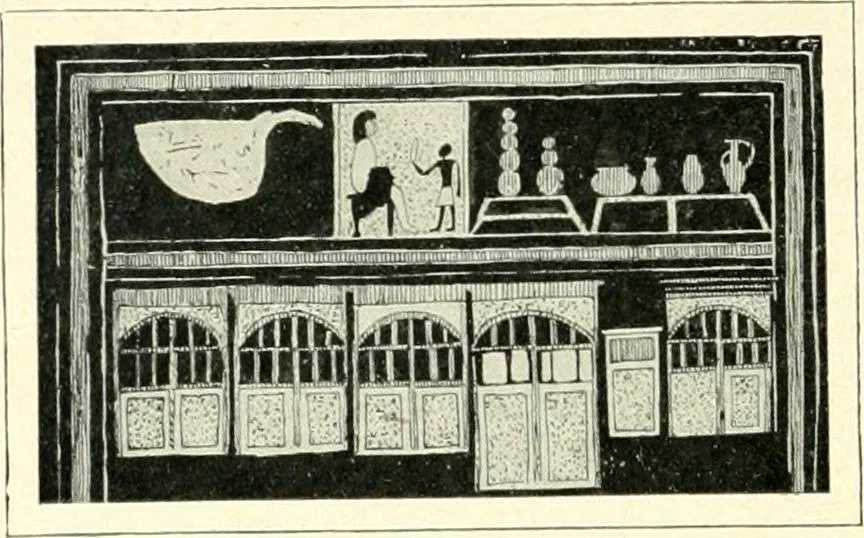 An illustration from Égypte, 1911, leaf 124