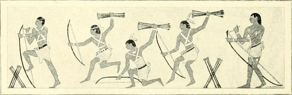 An illustration from Égypte, 1911, leaf 124