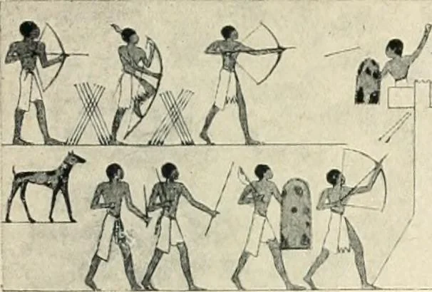 An illustration from Égypte, 1911, leaf 125