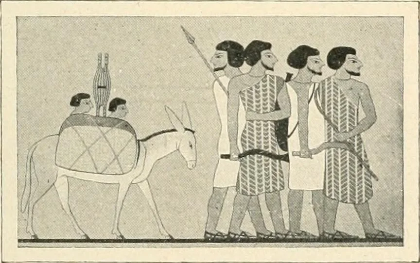 An illustration from Égypte, 1911, leaf 125