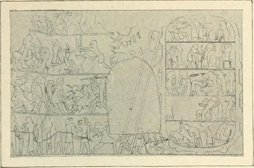 An illustration from Égypte, 1911, leaf 127