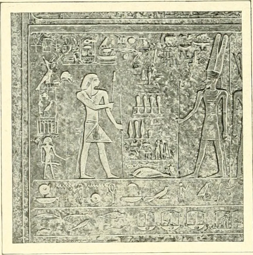 An illustration from Égypte, 1911, leaf 132