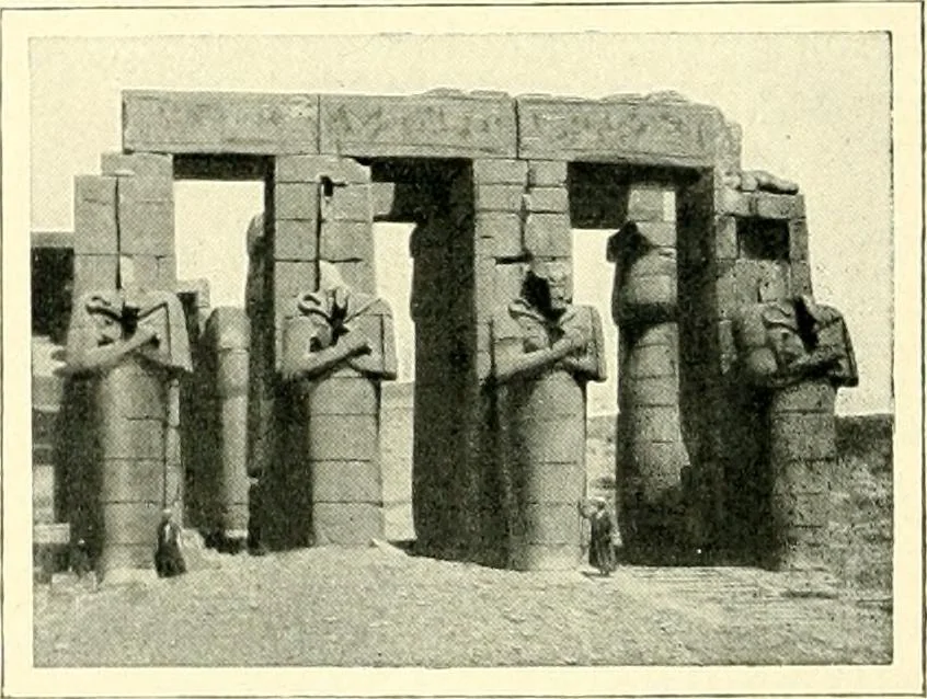 An illustration from Égypte, 1911, leaf 148