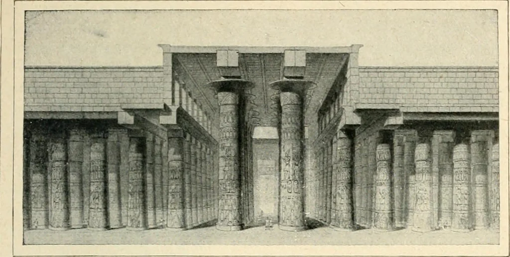 An illustration from Égypte, 1911, leaf 149