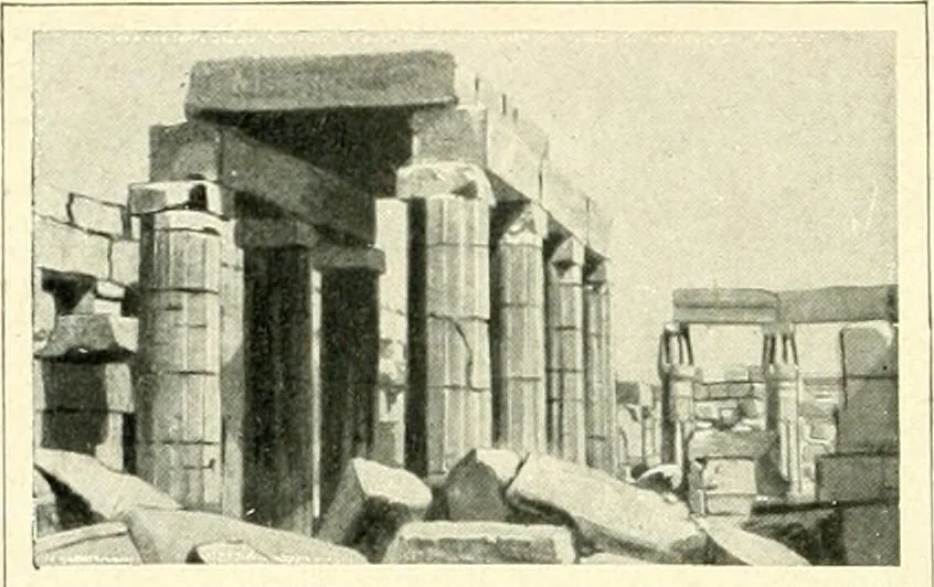 An illustration from Égypte, 1911, leaf 150