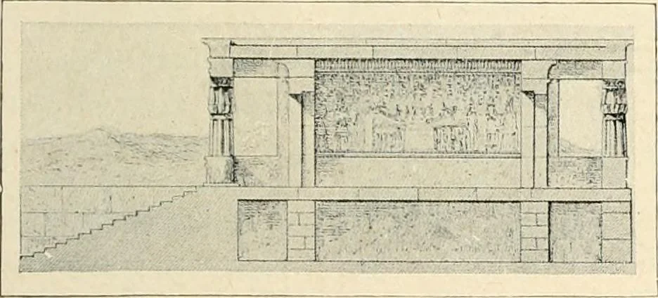An illustration from Égypte, 1911, leaf 151