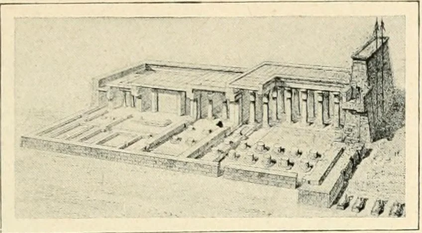 An illustration from Égypte, 1911, leaf 153