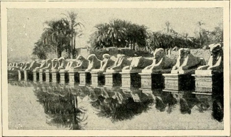 An illustration from Égypte, 1911, leaf 153