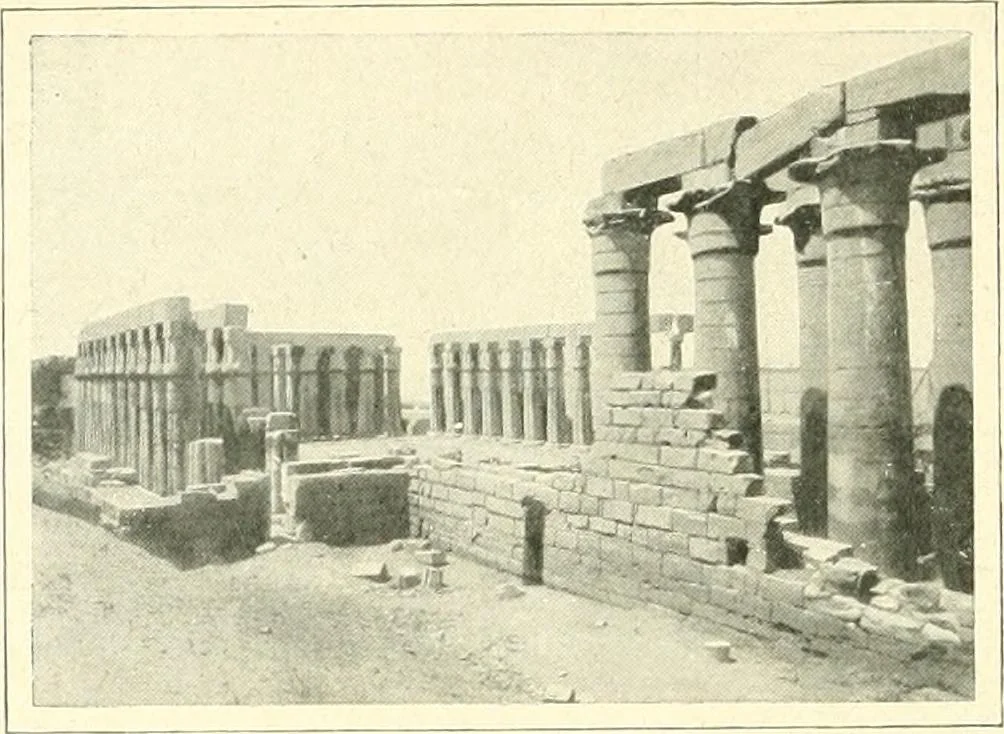 An illustration from Égypte, 1911, leaf 154