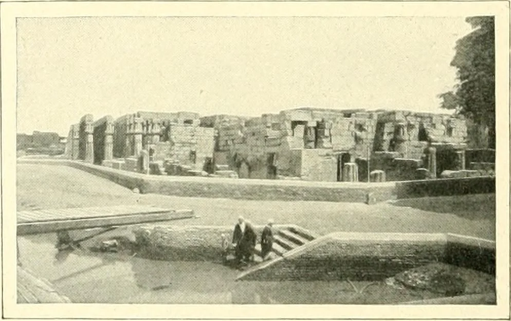 An illustration from Égypte, 1911, leaf 154