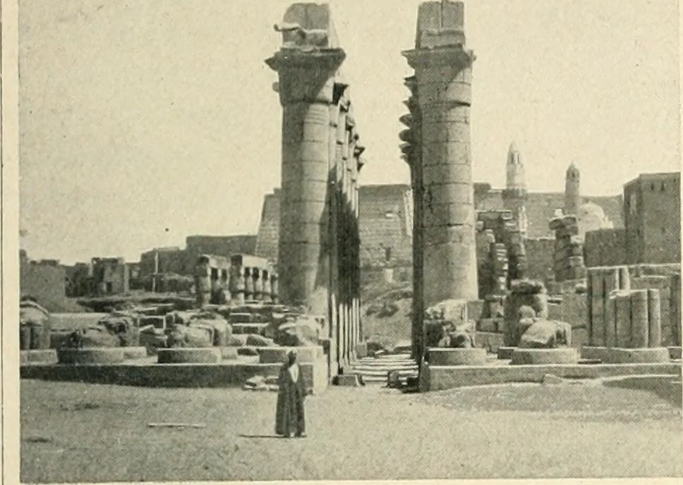An illustration from Égypte, 1911, leaf 155