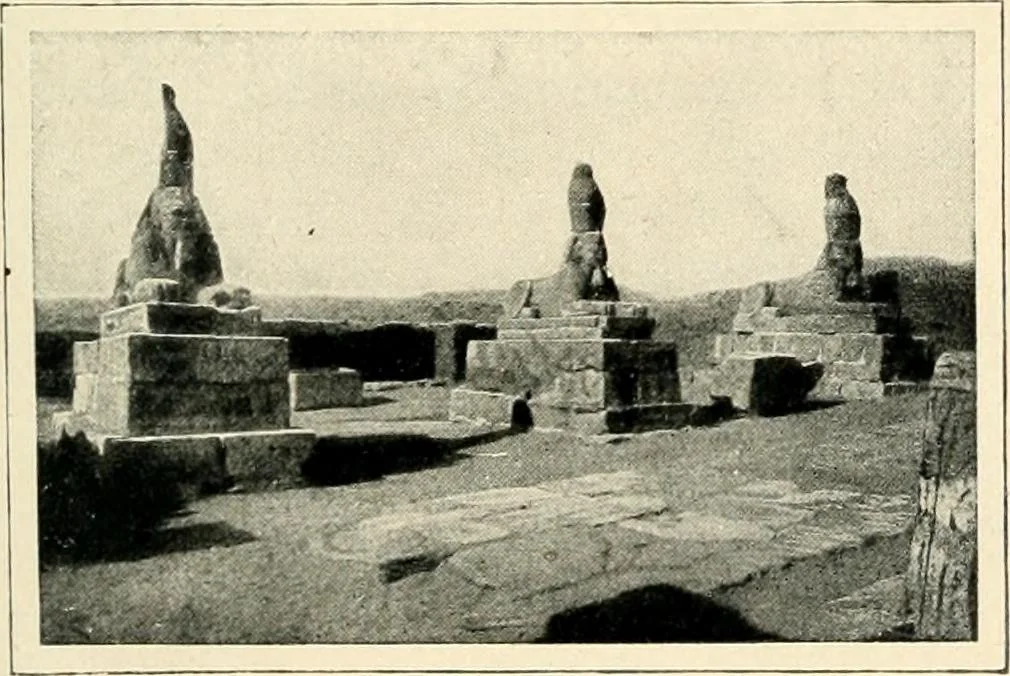 An illustration from Égypte, 1911, leaf 157