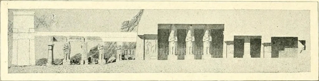 An illustration from Égypte, 1911, leaf 158