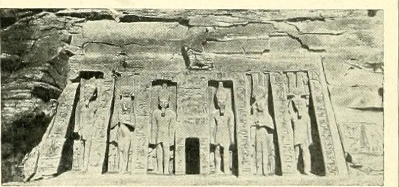 An illustration from Égypte, 1911, leaf 158
