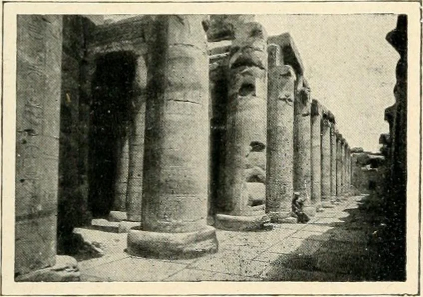 An illustration from Égypte, 1911, leaf 163