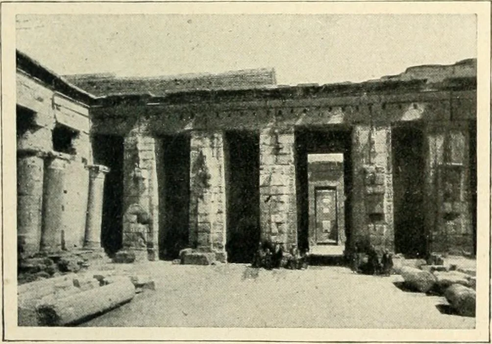 An illustration from Égypte, 1911, leaf 165