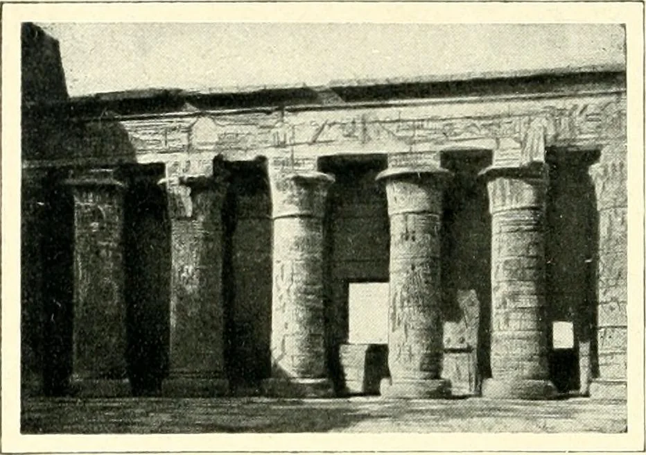 An illustration from Égypte, 1911, leaf 166