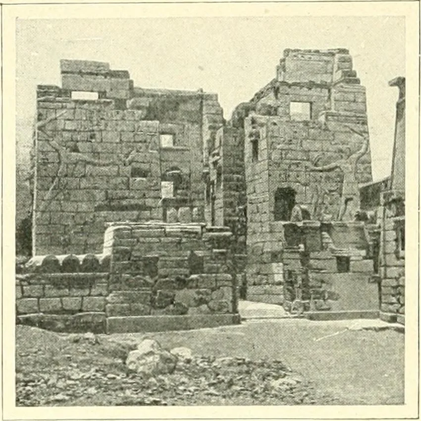 An illustration from Égypte, 1911, leaf 168