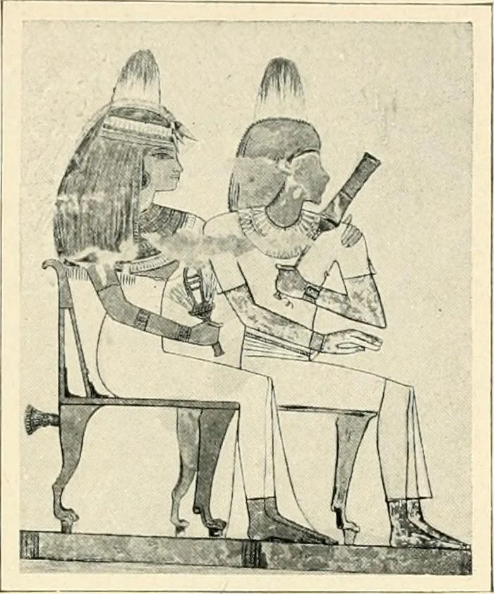 An illustration from Égypte, 1911, leaf 173