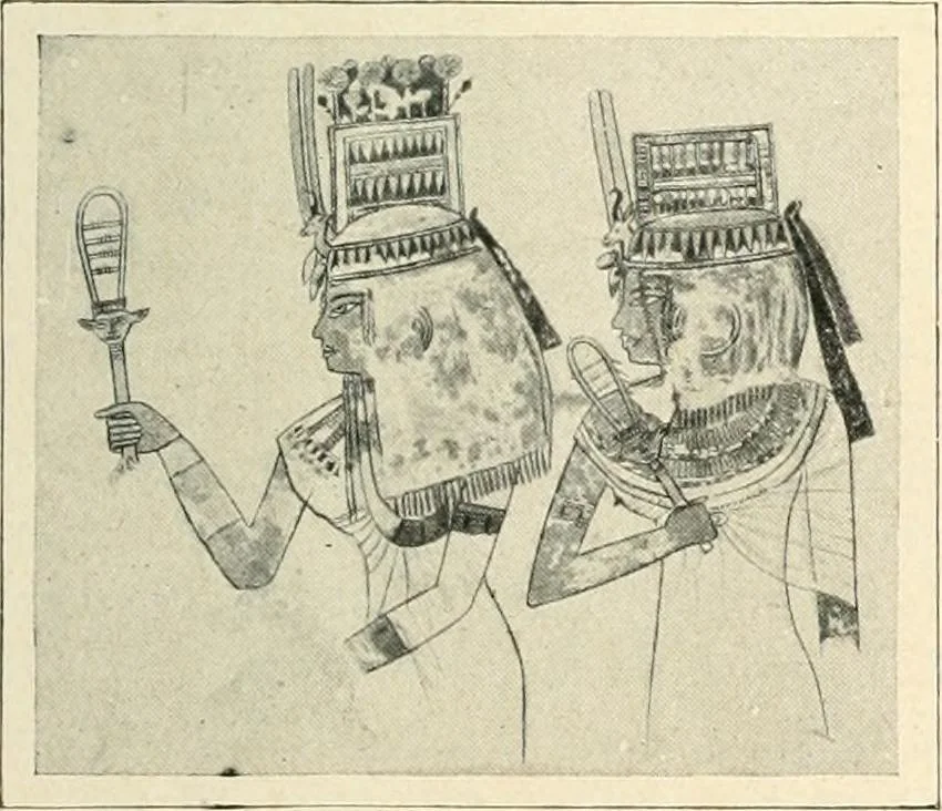 An illustration from Égypte, 1911, leaf 173