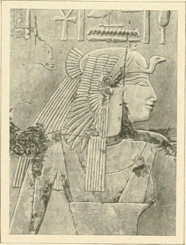 An illustration from Égypte, 1911, leaf 195