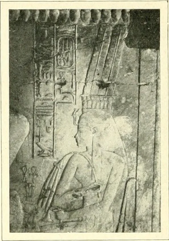An illustration from Égypte, 1911, leaf 196