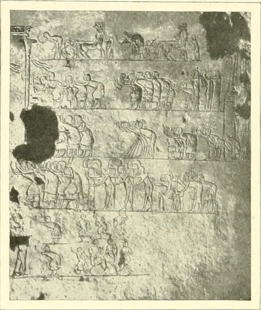 An illustration from Égypte, 1911, leaf 198