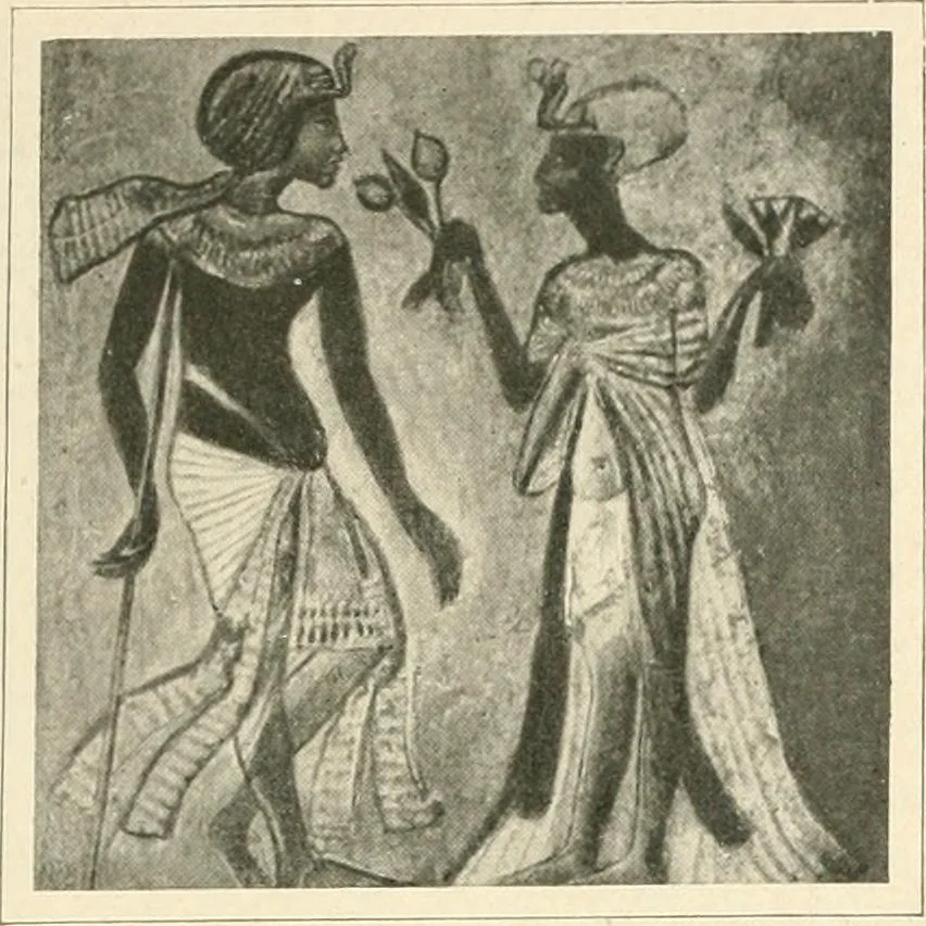 An illustration from Égypte, 1911, leaf 199
