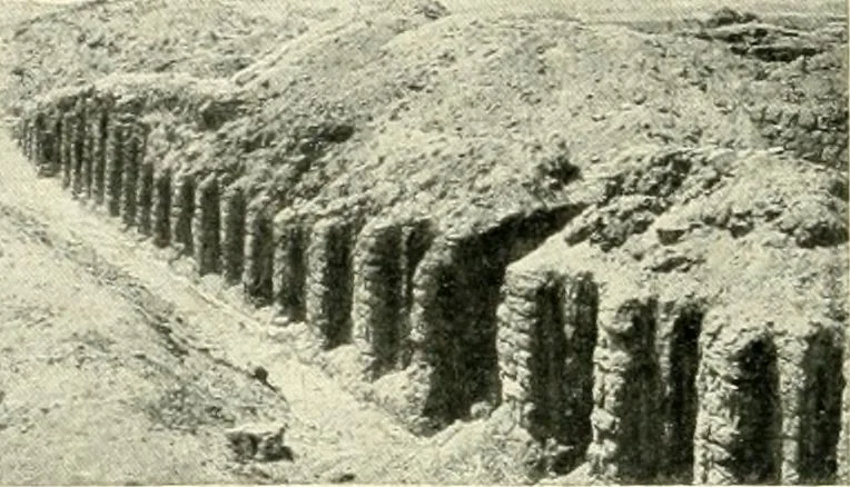 An illustration from Égypte, 1911, leaf 20