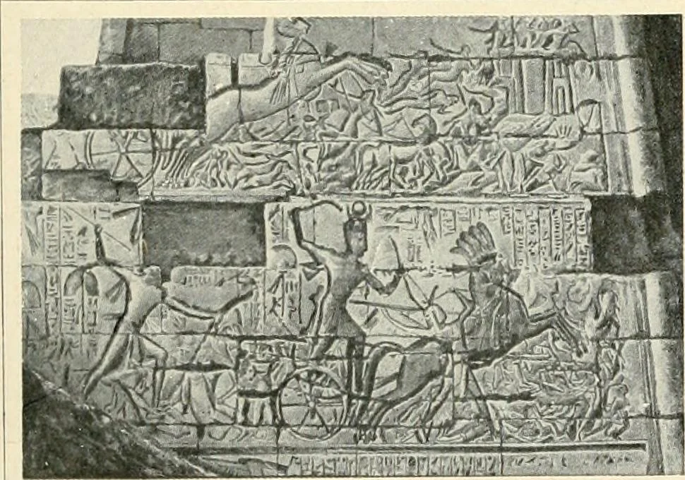 An illustration from Égypte, 1911, leaf 201
