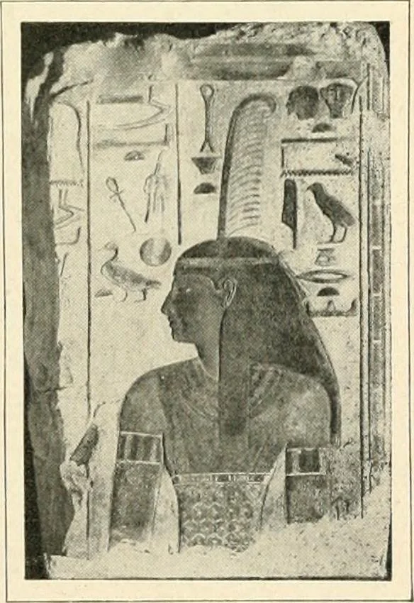 An illustration from Égypte, 1911, leaf 205
