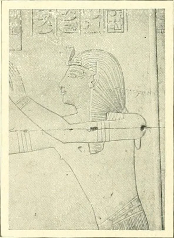 An illustration from Égypte, 1911, leaf 206
