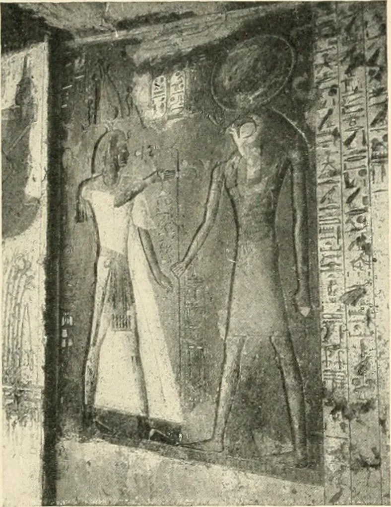 An illustration from Égypte, 1911, leaf 209