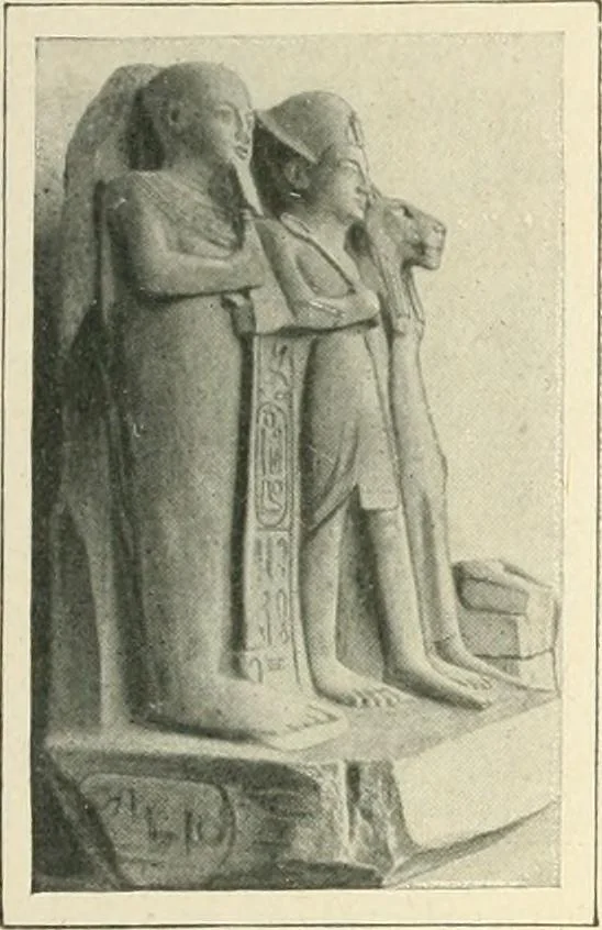 An illustration from Égypte, 1911, leaf 215