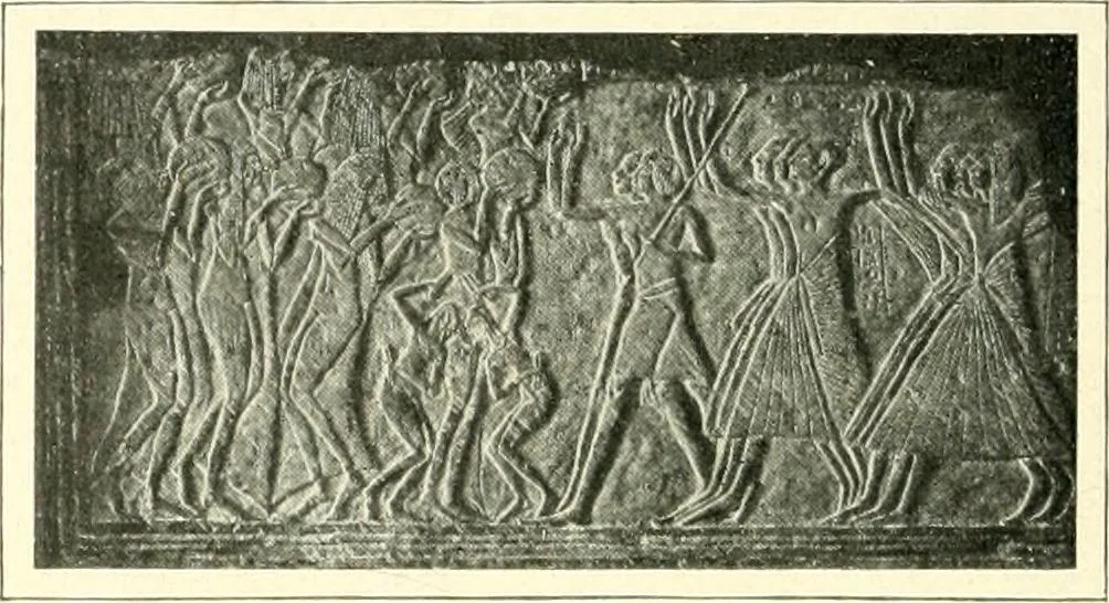 An illustration from Égypte, 1911, leaf 216
