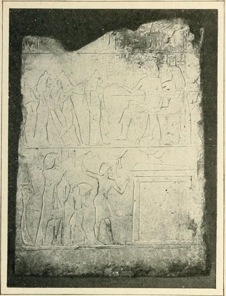 An illustration from Égypte, 1911, leaf 217