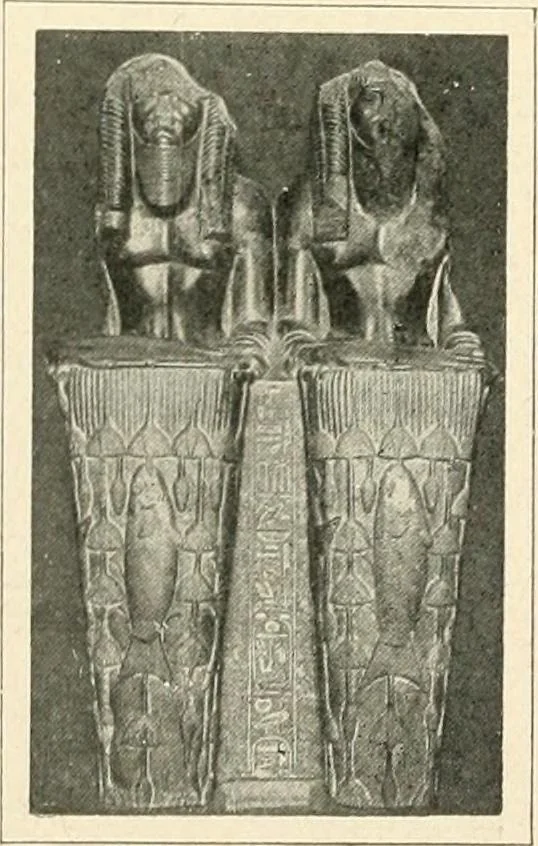An illustration from Égypte, 1911, leaf 217
