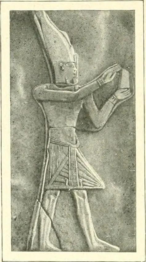 An illustration from Égypte, 1911, leaf 218