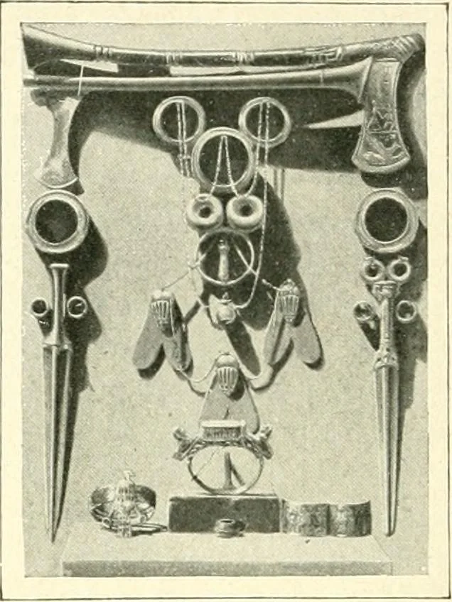 An illustration from Égypte, 1911, leaf 230