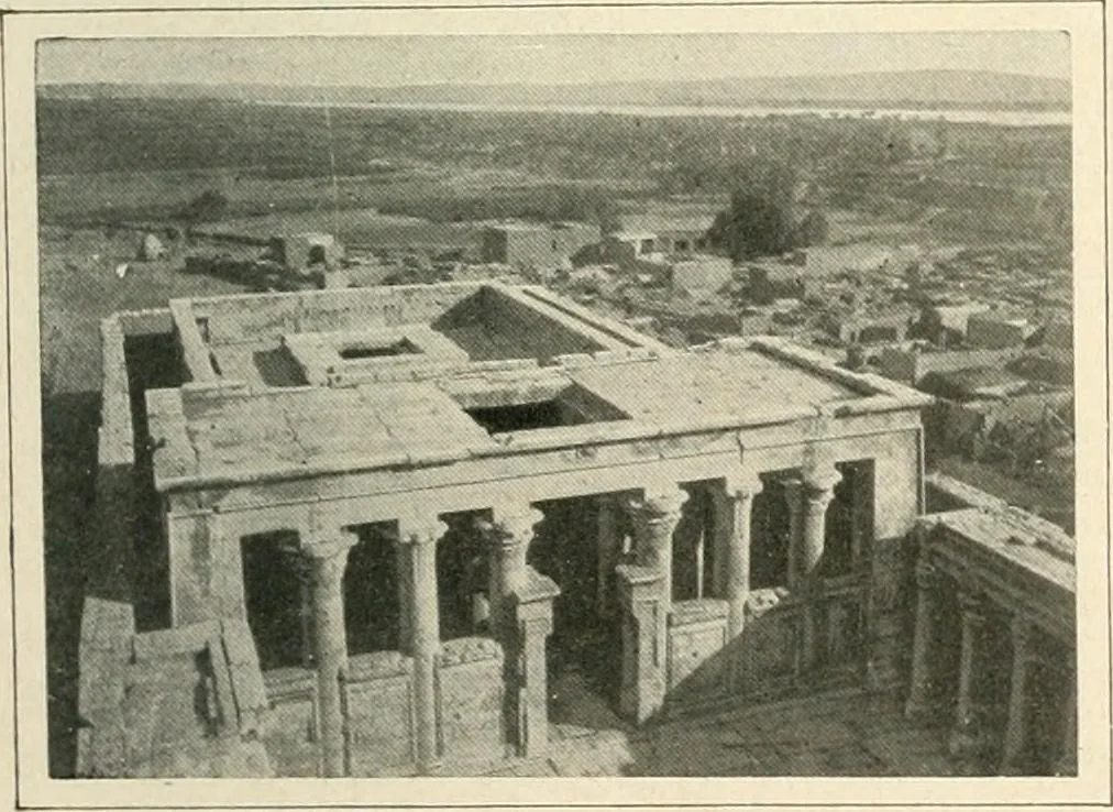 An illustration from Égypte, 1911, leaf 241