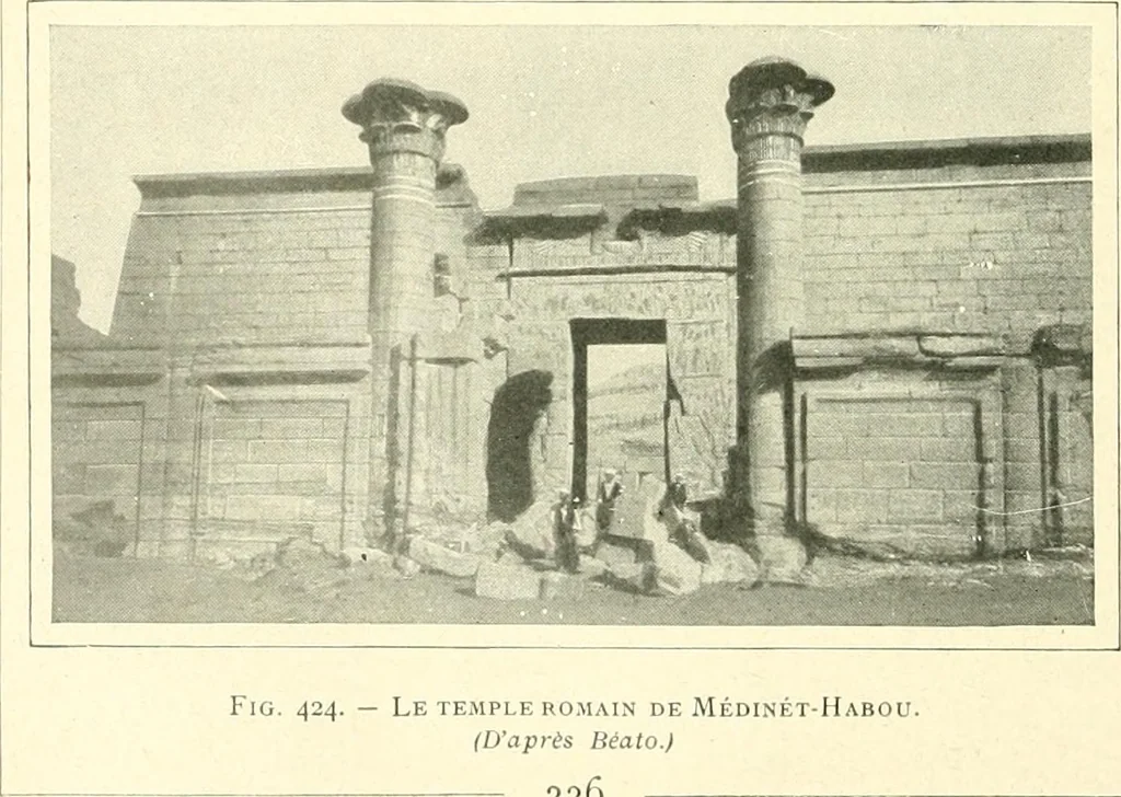 An illustration from Égypte, 1911, leaf 244