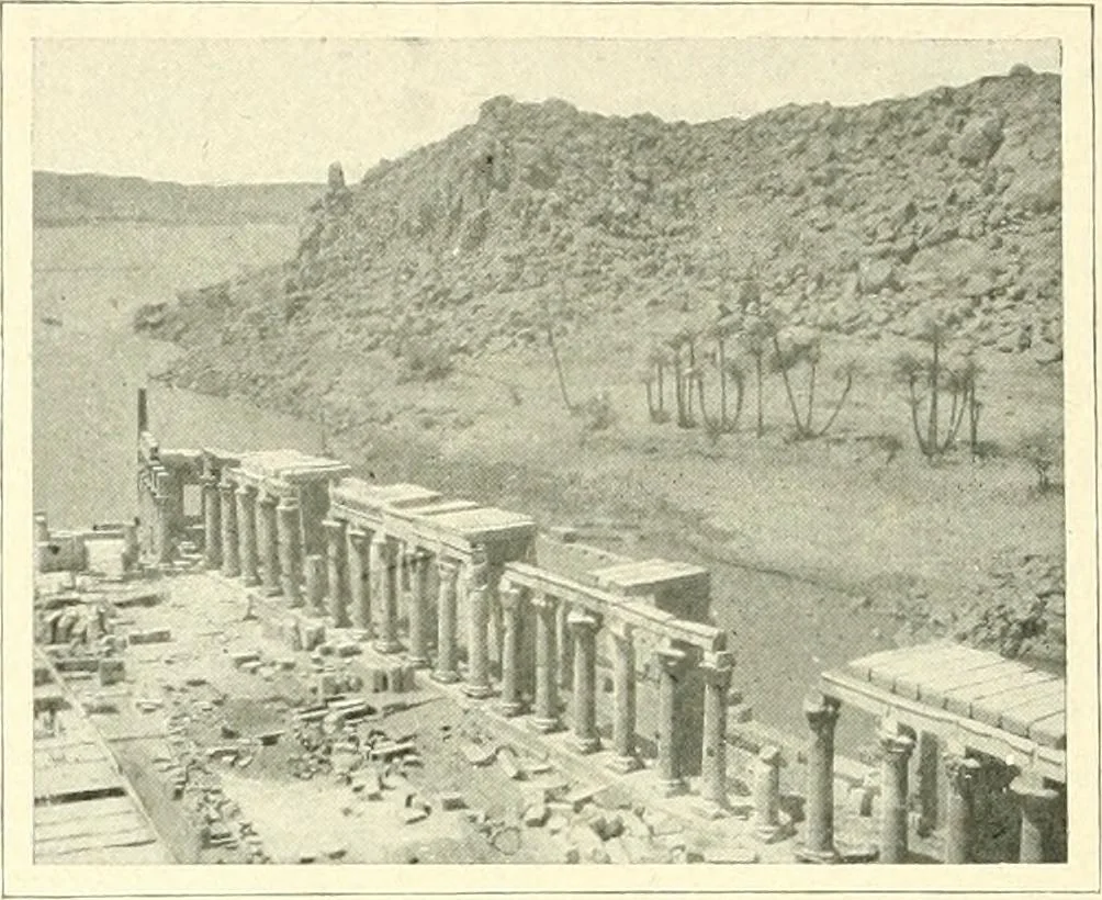An illustration from Égypte, 1911, leaf 248