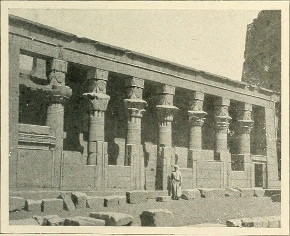 An illustration from Égypte, 1911, leaf 249